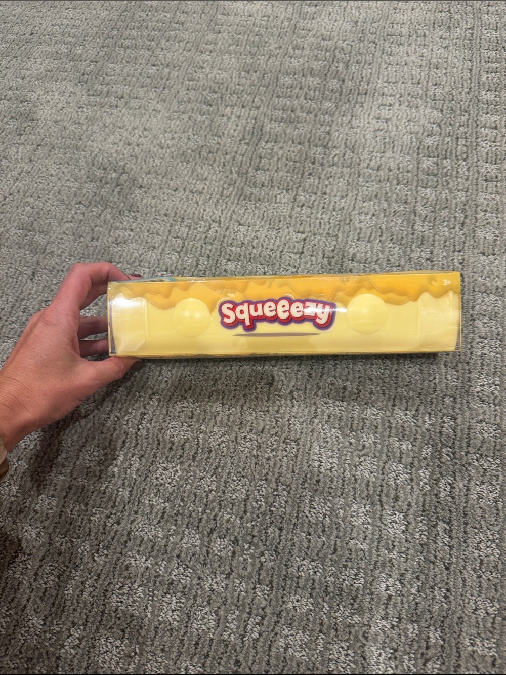 Yellow Kids Stress Toy Party Favor